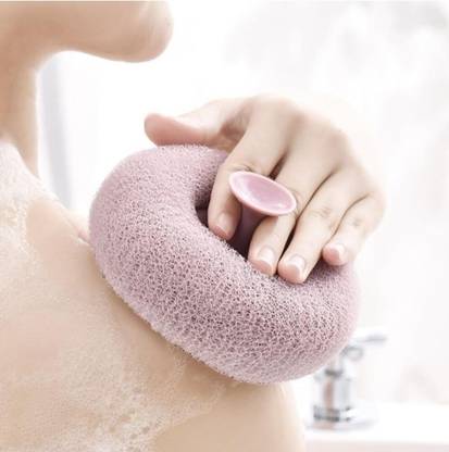 JASVENDRI 2-in-1 Bath Super Soft Suction Cup Bath Brush, Bath Shower Loofah Sponge