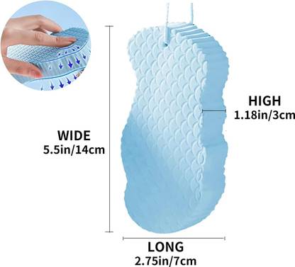 K2J Baby Bath Sponge For Bathing, Loofah Sponge bath sponge for kids For Men & Women
