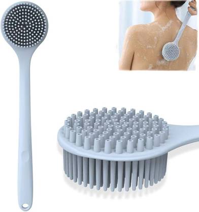 Gabani fashion Soft Silicone Body Shower bathing Scrubber, Reusable Body cleaning Brush