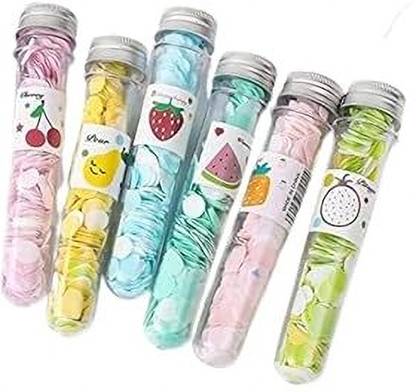 JBETERNIS Paper soap | Hand wash soap| Multicolour (Set of 6)