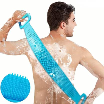 RAMYA BEAUTYU CARE Body Washable Scrubber Double Side Bathing Brush for Dead Skin Cleaning belt