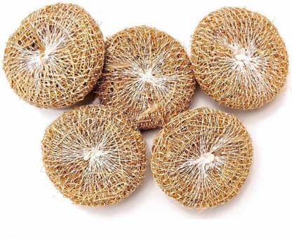 CACTUS VARIETIES Natural Vetiver (Ramacham/khus) Bath Scrubber - Reusable and Natural Vetiver Bath Scrubber BATH Body Scrubber