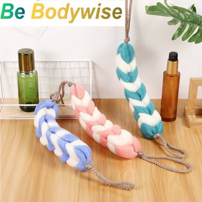 Be Bodywise Back scrubber nylon loofah for deep body cleaning