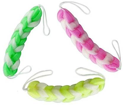 omiyage Long Loofah for Bathing – Skin-Friendly Sponge Scrubber for Women&Men Pack of 3