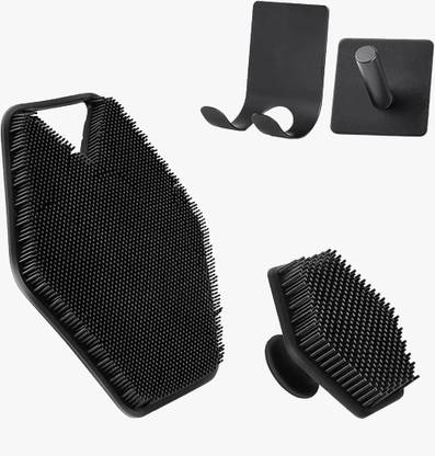 crzzyzone Silicone Body Scrubber Silicone Face Scrubbers Men Women Bathroom Four Piece Set