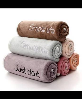 AKDC Microfiber, Cotton 400 GSM Hair, Beach, Sport, Face, Hand Towel Set