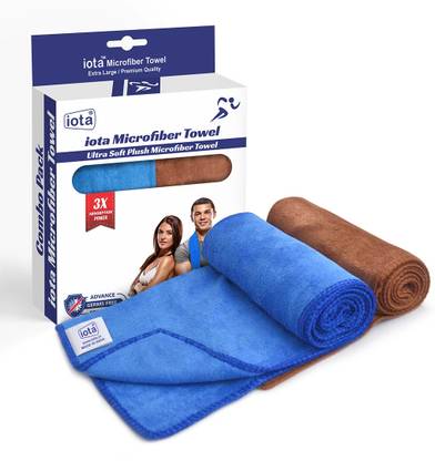 IOTA Microfiber 450 GSM Sport, Face, Hand Towel Set