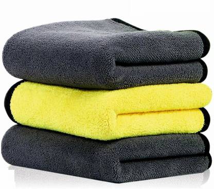 Nyra Microfiber 500 GSM Bath, Beach, Face, Hair, Hand, Sport Towel Set