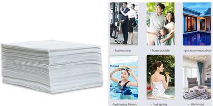 ONE TIME USE PRODUCT Microfiber 45 GSM Bath Towel