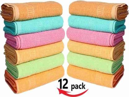V. Idap Cotton 408 GSM Hand, Face, Bath, Sport Towel Set