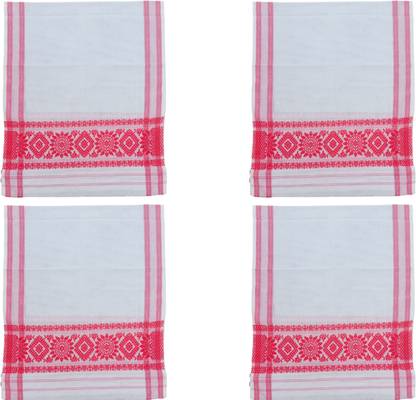 R S K HANDLOOM Polycotton 80 GSM Bath, Face, Hair, Hand, Sport Gamcha Set