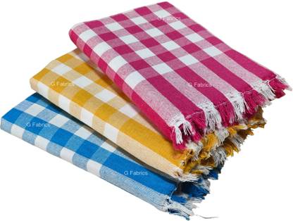 G Fabrics Cotton 550 GSM Bath, Beach, Hair, Sport, Face Towel Set