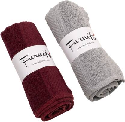 Furnofy Cotton 450 GSM Hand Towel Set