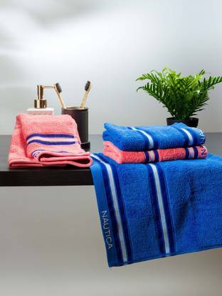 NAUTICA Cotton 500 GSM Hand Towel Set