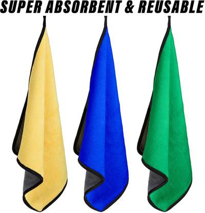 Jelbrow Microfiber 600 GSM Hand, Sport, Face, Hair Towel