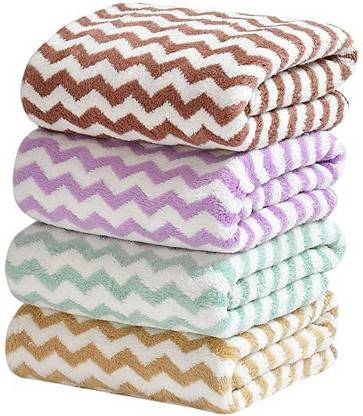 Cotton Bolls Textiles Microfiber 400 GSM Hand Towel Set