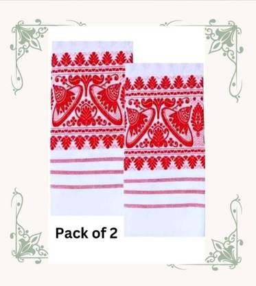 Glaimrious Store Polycotton 180 GSM Bath, Beach, Face, Hair, Hand, Sport Gamcha