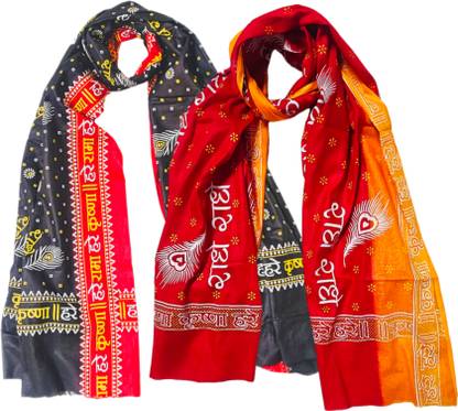Desttronne Printed Pure Cotton Men & Women Fancy Scarf, Scarf, Stole, Faux Turtleneck Neck Cover