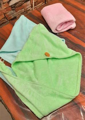 JSR CART Microfiber, Cotton 385 GSM Hair Towel