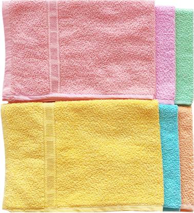 Tambi's HAND TOWEL LIGHT COLOR LIGHT YELLOW Cloth Napkins