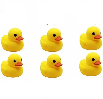 Little Creation Soft Rubber Duck Bath Toys for New-Born Babies & Kids Bath Toy