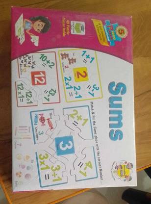 Manav Enterprises Sums Jigsaw Puzzle For Kids
