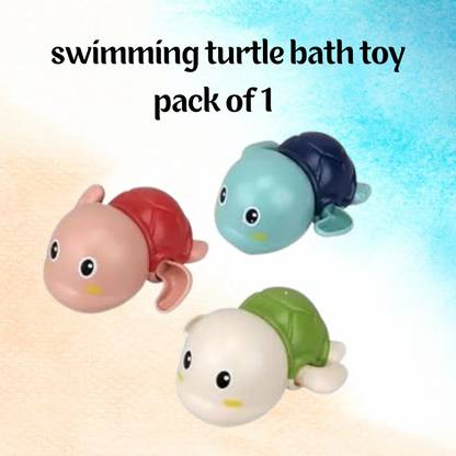 Glenston Cute Swimming Baby Water Turtle Bath Toys for Toddlers Bath Toy