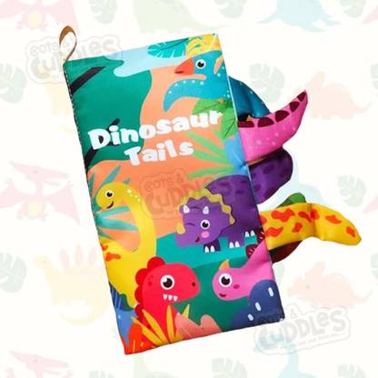 Cots and Cuddles Animal Theme Felt Book for Toddler Kids (Dinosaur) Bath Toy