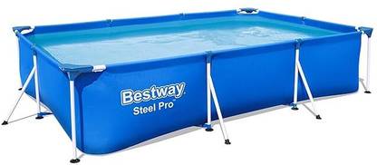 Bestway Steel Pro 9'10" x 6'7" x 26"/3.00m x 2.01m x 66cm Pool Set