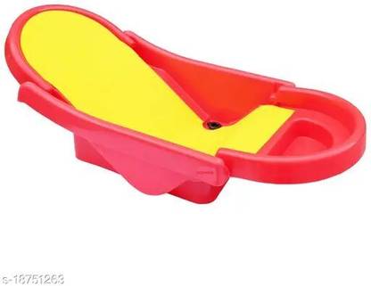 KinderTales Non-Toxic (IND*10) Plastic Baby Bath Tub with Anti-Slip Base