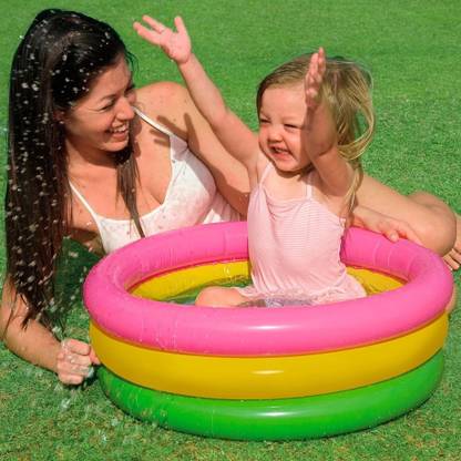 Tinybloom Baby Pool Bath Water Tub for Kids Soft Inflatable Tinybloom2391