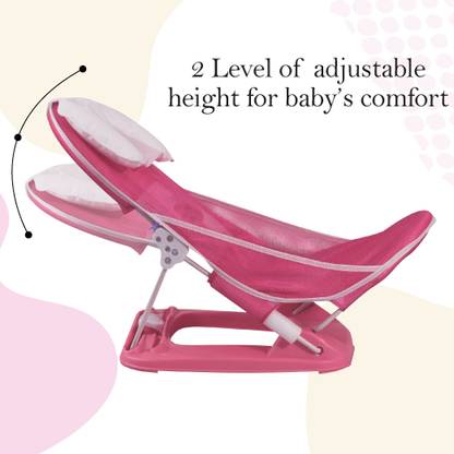 EVOSHINE Soft Baby Bather Seat Infant Bath Support for Comfortable 0-12 Months Easy Clean