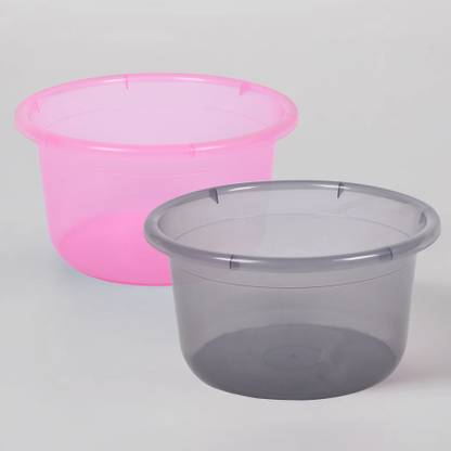KUBER INDUSTRIES Durable Deep Bath Tub|Unbreakable Plastic Utility Gaint Basin for Baby Bathing 26 L Plastic Bucket