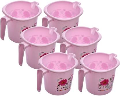 KUBER INDUSTRIES Plastic Bath Mug