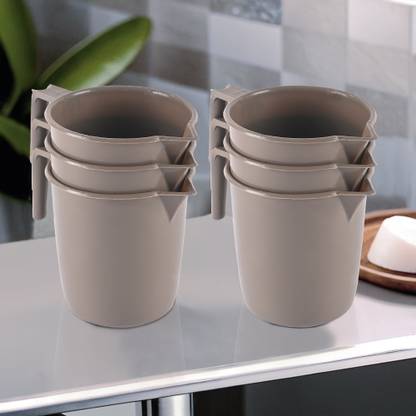 KUBER INDUSTRIES Plastic Bath Mug