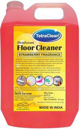 TetraClean Strawberry Disinfectant Floor Cleaner Strawberry