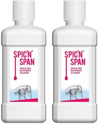 ANKU Spic 'N' Span floor And Bathroom Cleaner 500 ml Pack of 2 lime (2 x 250 ml) lime Fragrance