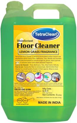 TetraClean Lemon Grass Disinfectant Floor Cleaner Lemon Grass
