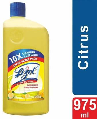Lizol ALL in 1 disinfectant floor cleaner TRIPLE GEMS ACTION citrus