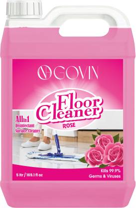 GOVIN WASH Ceramic, & Tile Cleaner, Multi-surface Floor Cleaner Kills 99.9% Germs ROSE ROSE