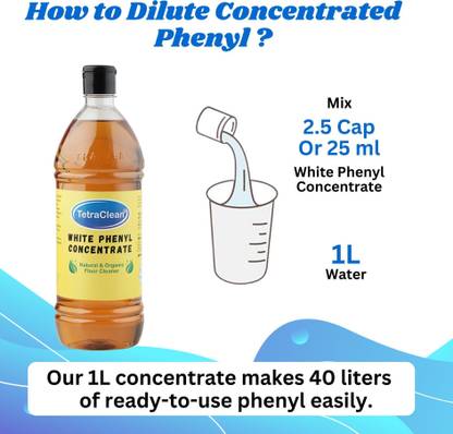 TetraClean Pine White Phenyl Concentrate Pine