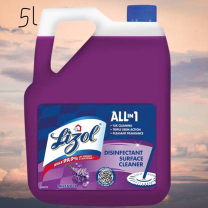 Lizol Disinfectant Suitable for All Floor Cleaner Mopsc Lavender