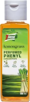 7Fresh LEMONGRASS Perfumed Phenyl Concentrate Liquid 100 ml (MAKES 2.5 TO 4 LITRE) LEMONGRASS