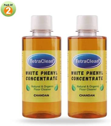 TetraClean Phenyl Liquid Concentrate I Make Phenyl I Chanda Orgenic Phenyl Floor Cleaner Chandan