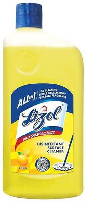 Lizol Disinfectant Surface & Floor Cleaner Liquid, Floral