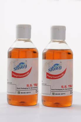 SHINY White Phenyl Concentrate 250 ML Pineoil Based Cleaning Product Pine