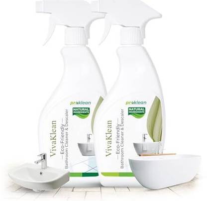 PROKLEAN VivaKlean Bathroom-Cleaner & Descaler - 500ML (Pack of 2) Floral