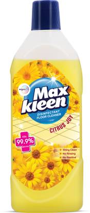 Maxkleen Disinfectant Surface & Floor Cleaner Liquid, Suitable For All Floor Cleaner Mops Citrus Joy