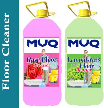 Mvq Combo Pack of 2|10L Fragrance Floor Cleaner Multi Use| Fragrance Come Rose LemonGrass
