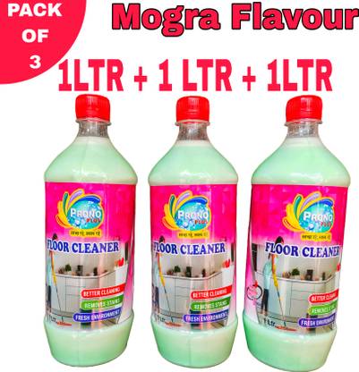 PRONO PLUS PRONOPLUS FLOOR CLEANER MOGRA PACK OF 3 MOGRA FRAGRANCE